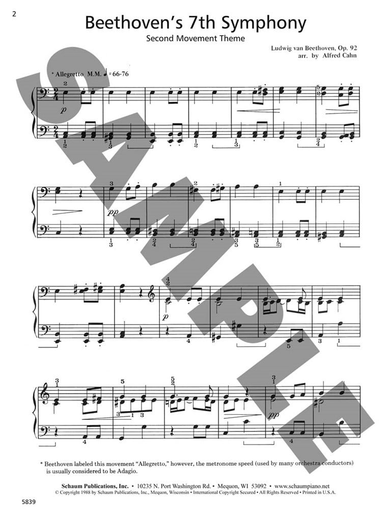 Beethoven's 7th Symphony